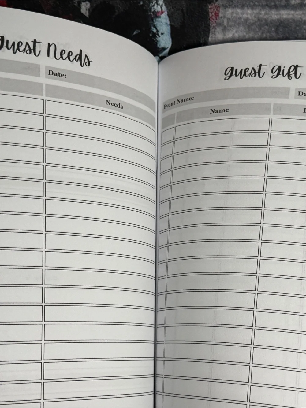 Bride to be wedding planning journal
